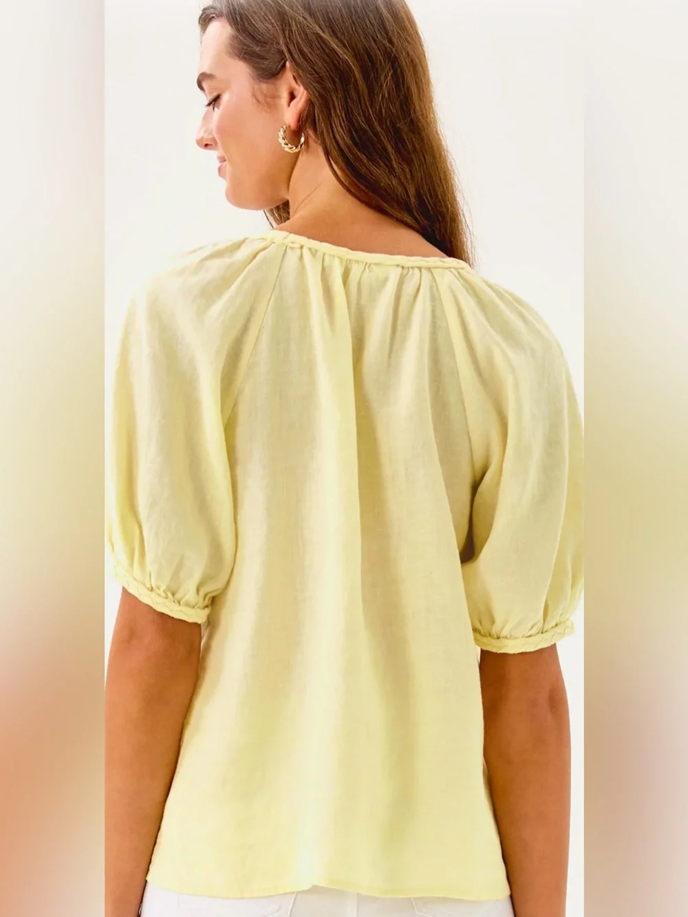 Lilly Pulitzer ‘Calais’ Linen Top. Ladies Large